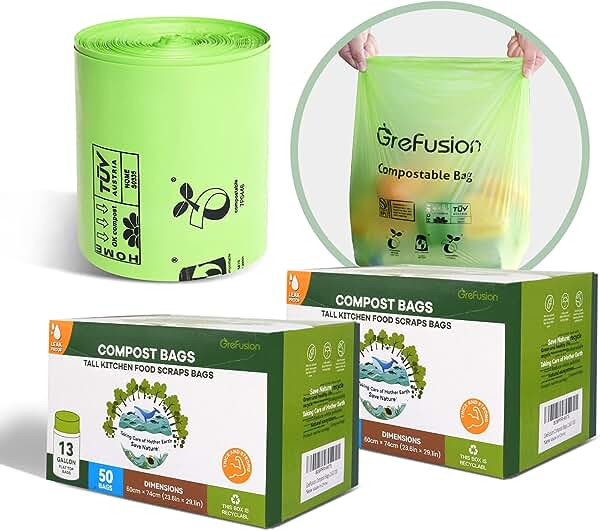 Biodegradable Garbage Bags: The Eco-Friendly Choice 3 Bags